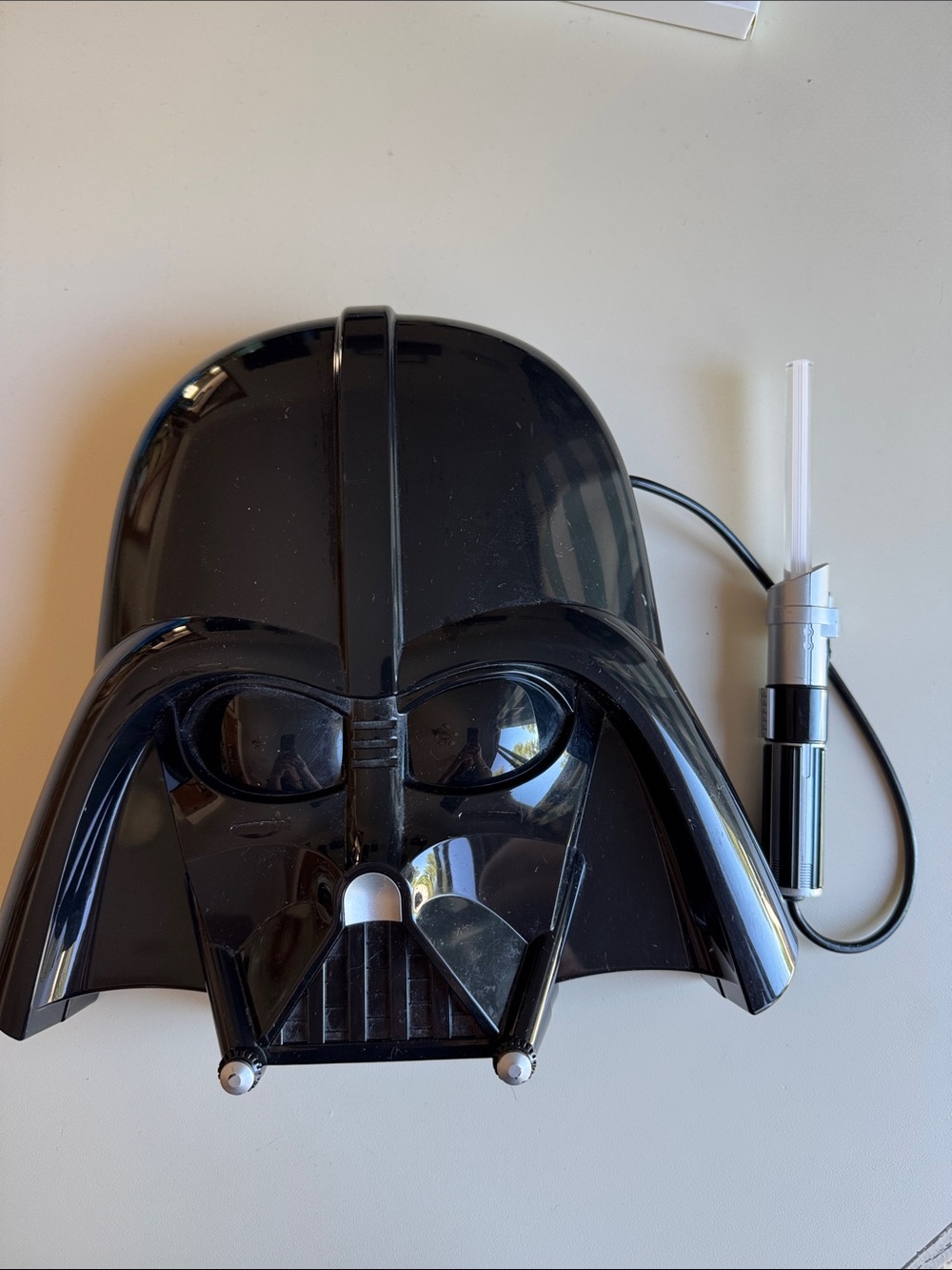 Star Wars Darth Vader Mask with Light Saber educational toy